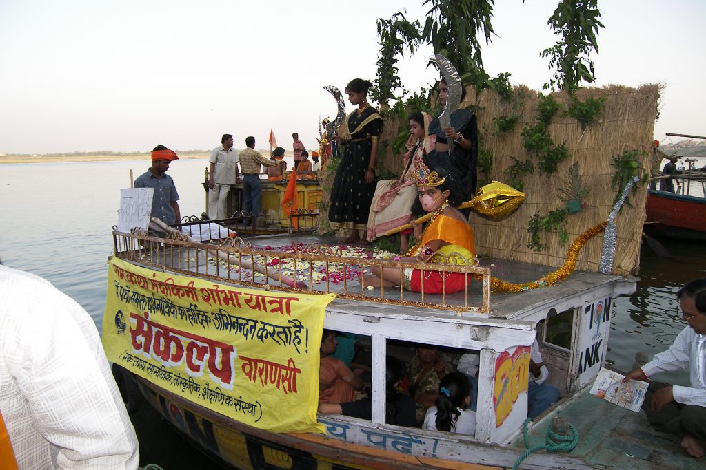 Shobha Yatra on The Holi Ganga.