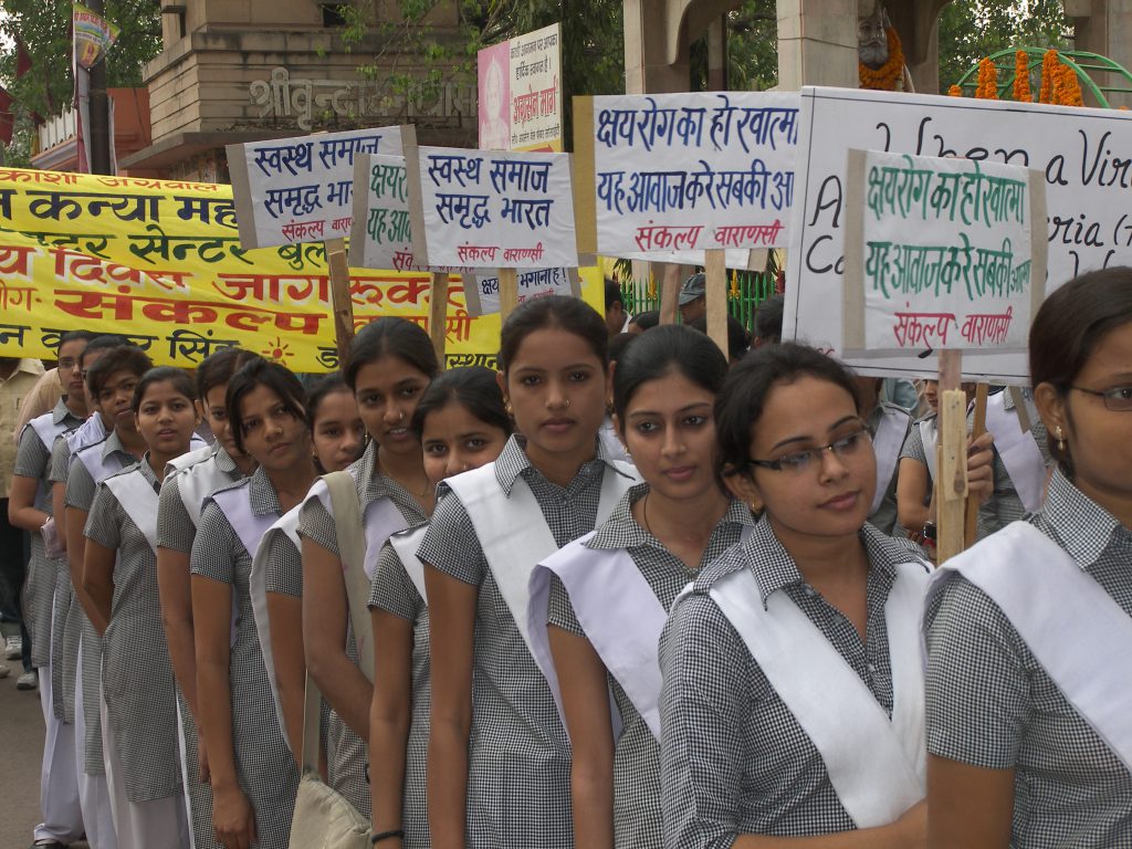 Rally Organised on World T.B Day.