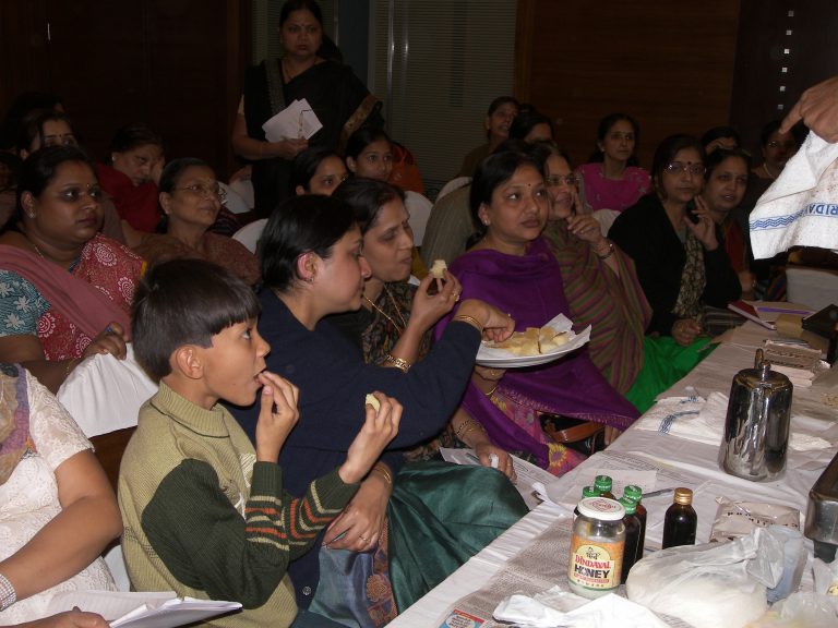 Tasting Food made by Women .