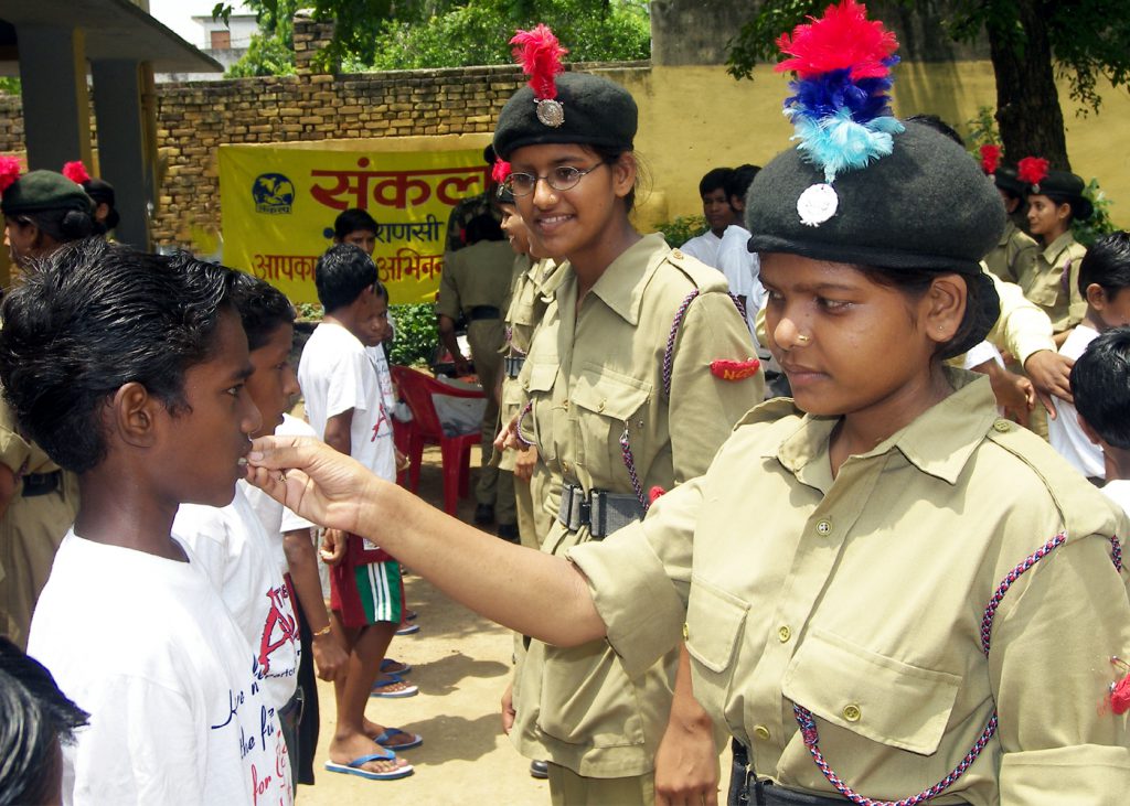 Rakshabandhan celebrated with NCC Cadet and foster children of organisation.