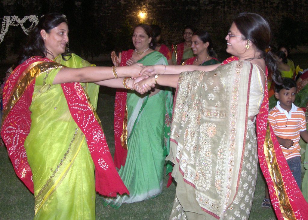 Dance at Teej Utsav.