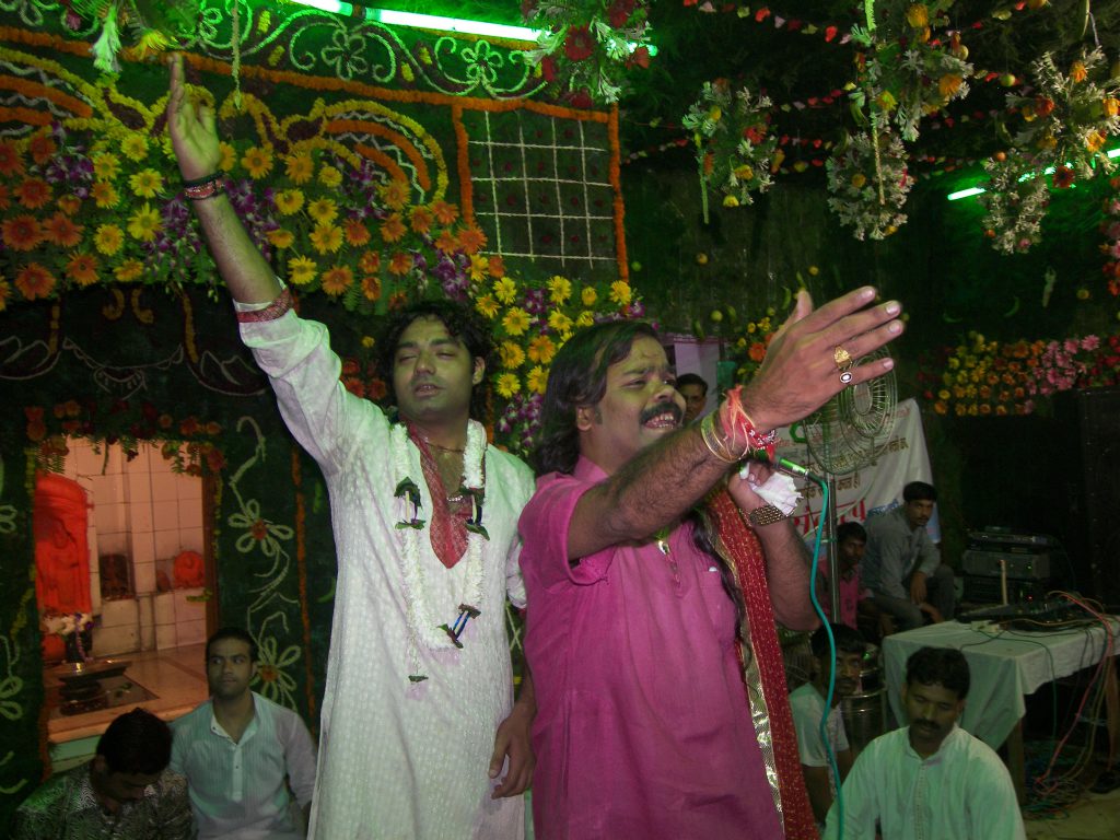 Bhajan Sandhya organised by Sankalp  with Mr. Jay Pandey (Bhajan Singer )at Batuk Bhairav Shringar (Jal Vihar).