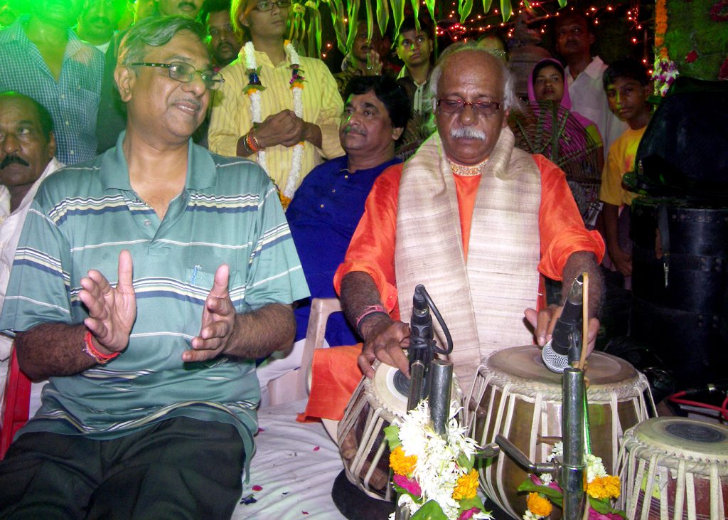 Bhajan Sandhya organised by Sankalp  with Mr. Ashok Pandey (Tabla Player )at Batuk Bhairav Shringar (Jal Vihar).