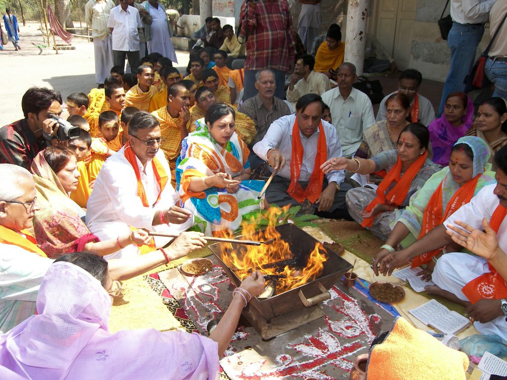 "Shudhi Bhuddhi Yagya" By Vedic  Batuk at Sankatmoch Campus.